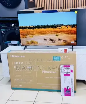 Hisense Qled 43” Inch Smart TV Quantum Dot -43q6q