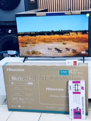 Hisense Qled 43” Inch Smart TV Quantum Dot -43q6q