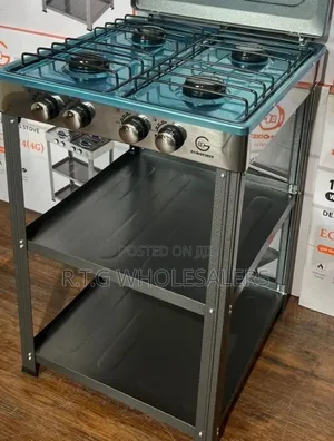 🔥🔥Eurochef Full Gas  Standing Cooker With Shelves