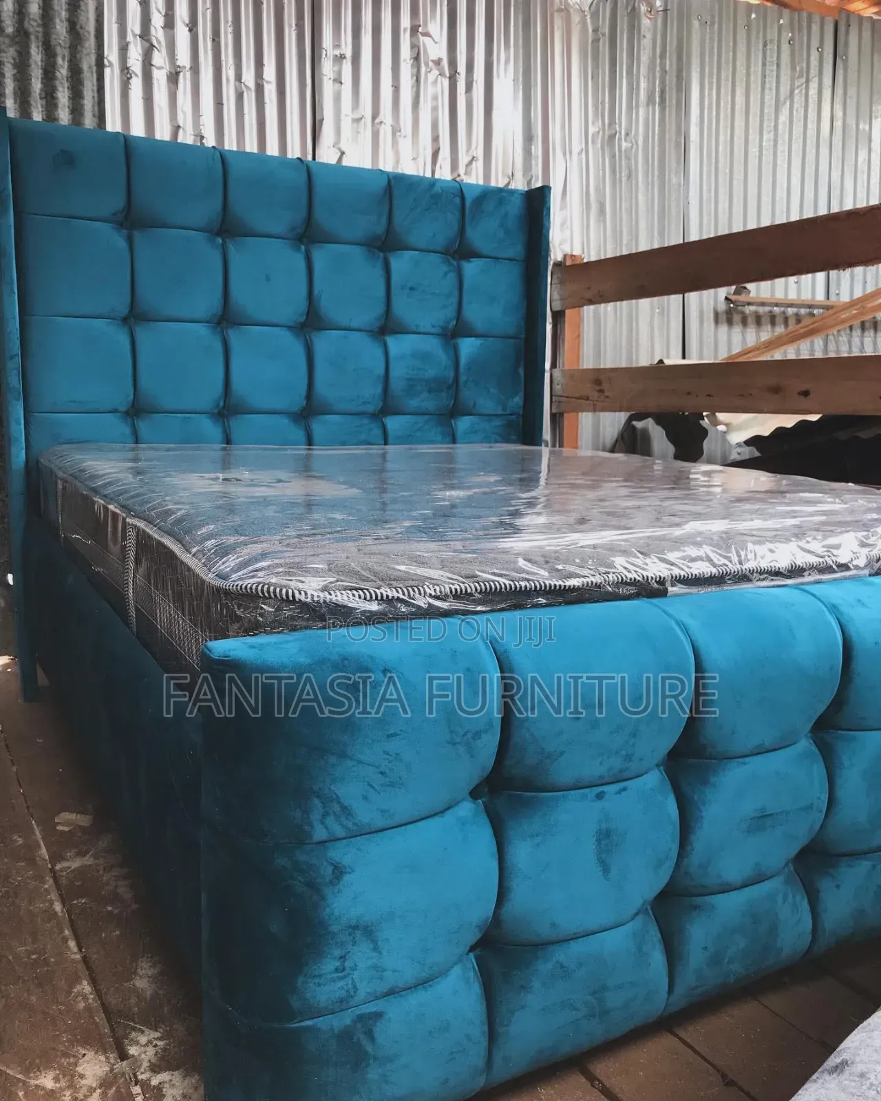 Blue Bed 5x6 (Beds for Sale)