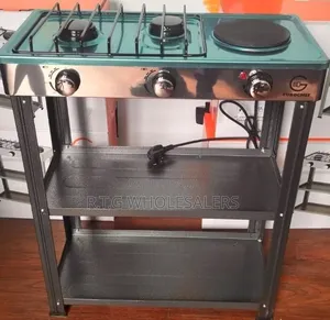 Eurochef🔥🔥🔥 Deluxe Gas Stove (Model: EC-6073 2+1)
1.Hybrid