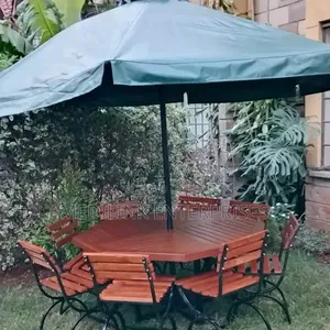 Oak-Pros Customized 8 Seater All Weather Outdoor Garden Shades