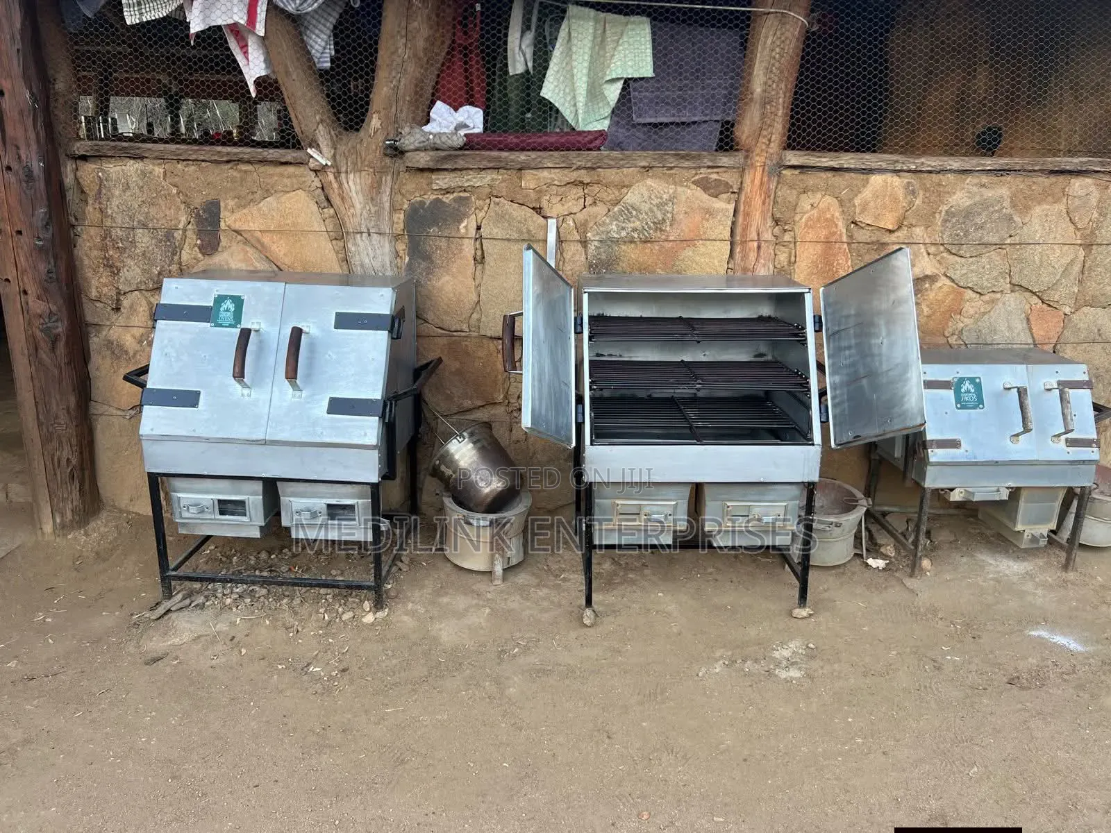 Holden Galvanized Charcoal Oven Energy Saver