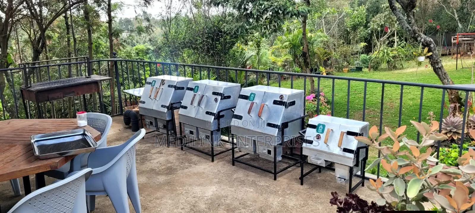 Built-in-Wall Multipurpose Baking and Charcoal Ovens