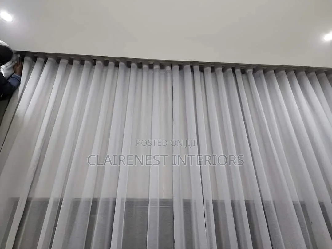 Plain White Sheers That Help Create Restful Rooms