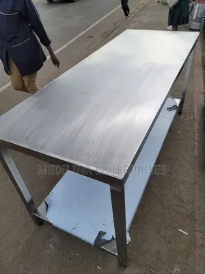Customized Stainless Steel 2.4*6ft Packaging Tables Stainless Steel