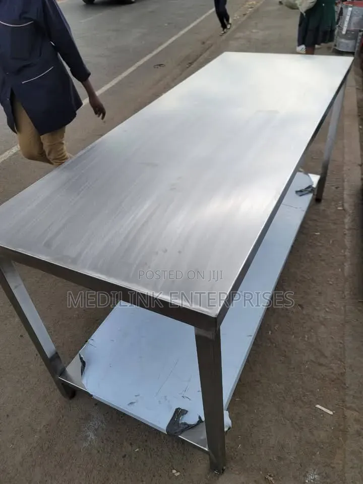 Customized Stainless Steel 2.4*6ft Packaging Tables Stainless Steel