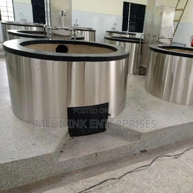 Modern Stainless Customized 150 Litres Boilers - main view