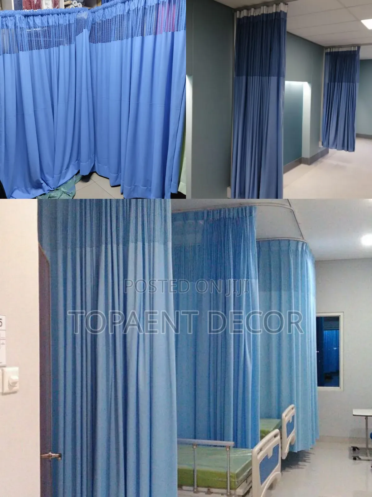 Bed Partitioning Cubicle Privacy Hospital Curtains