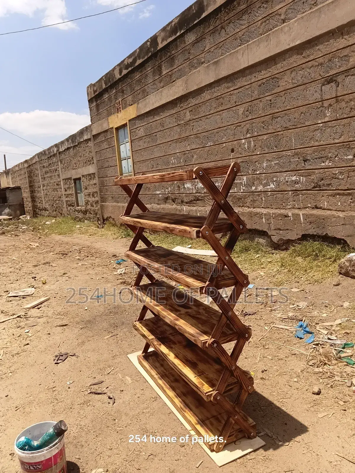 60 Shoe Pallet Shoe Rack Foldable