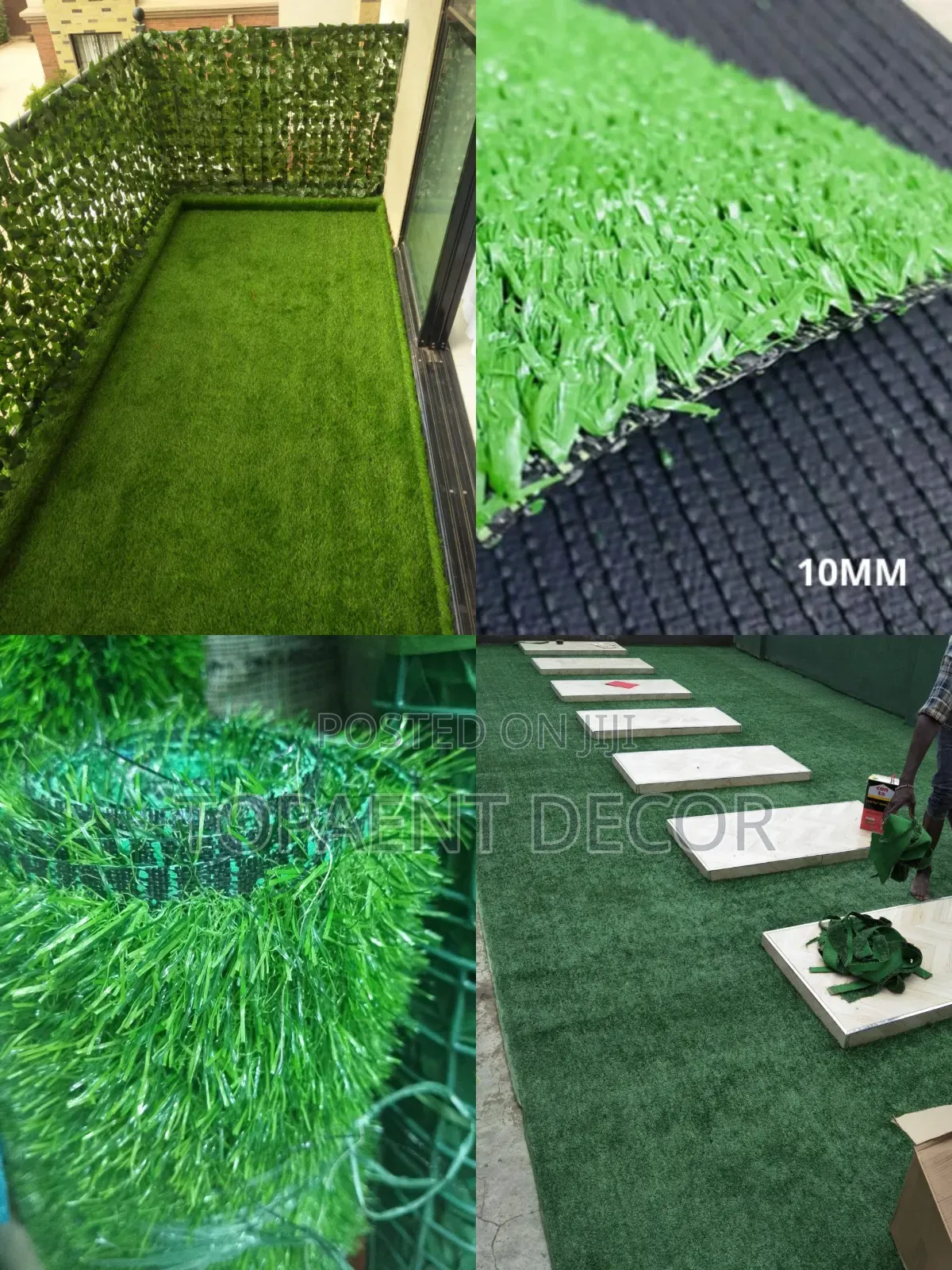 Balcony Floor Wall to Wall Flooring Grass Carpets