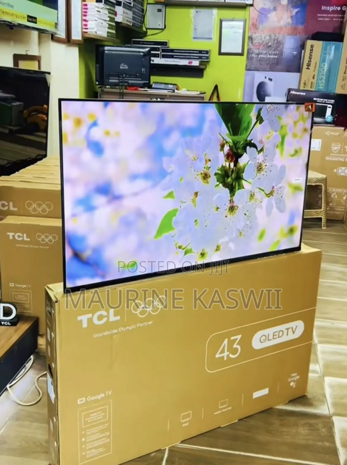 TCL 43” Hd Qled Google-50s5k