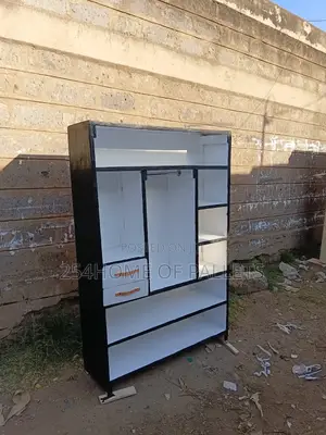 4 by 6 Black and White Wardrobe