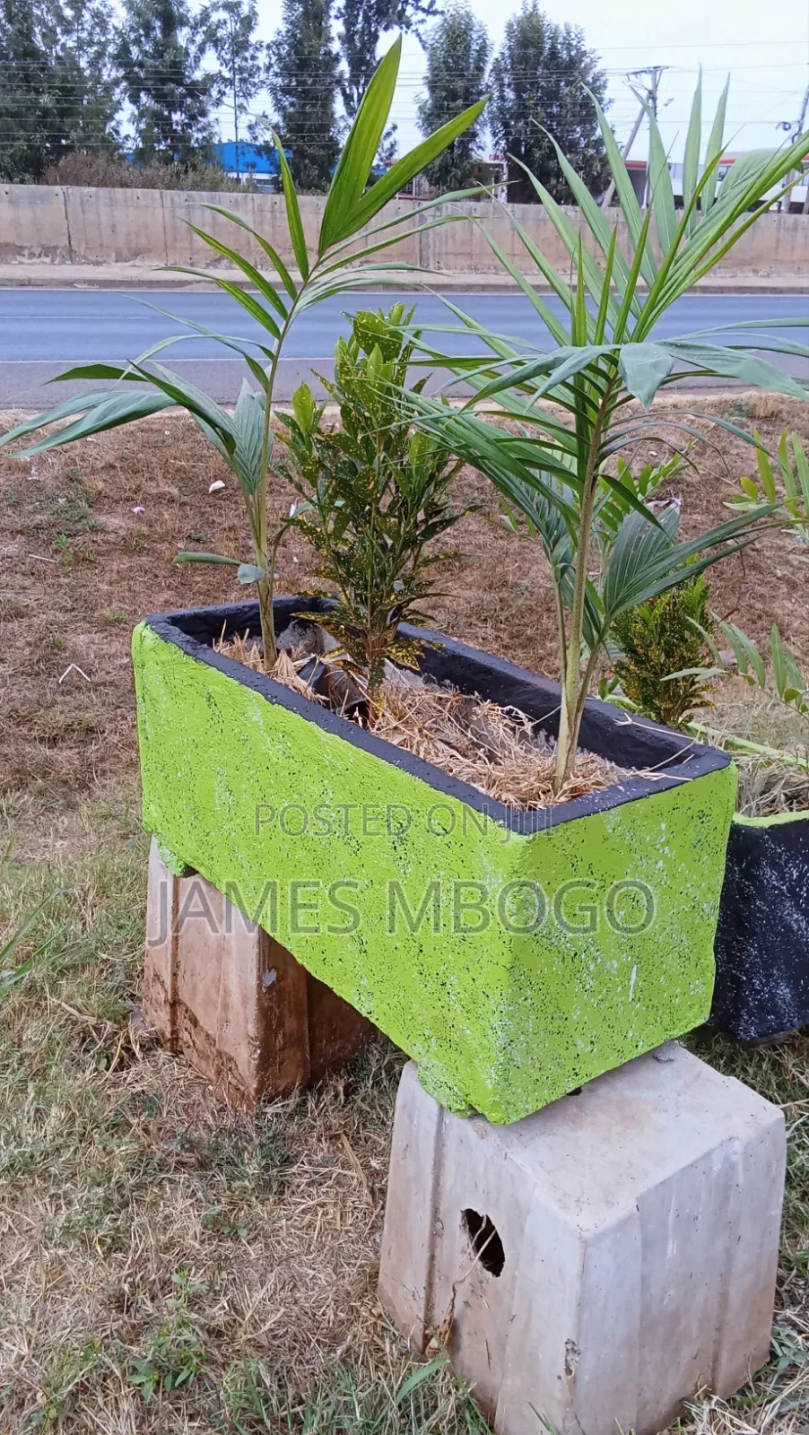 Concrete Planters Troughs