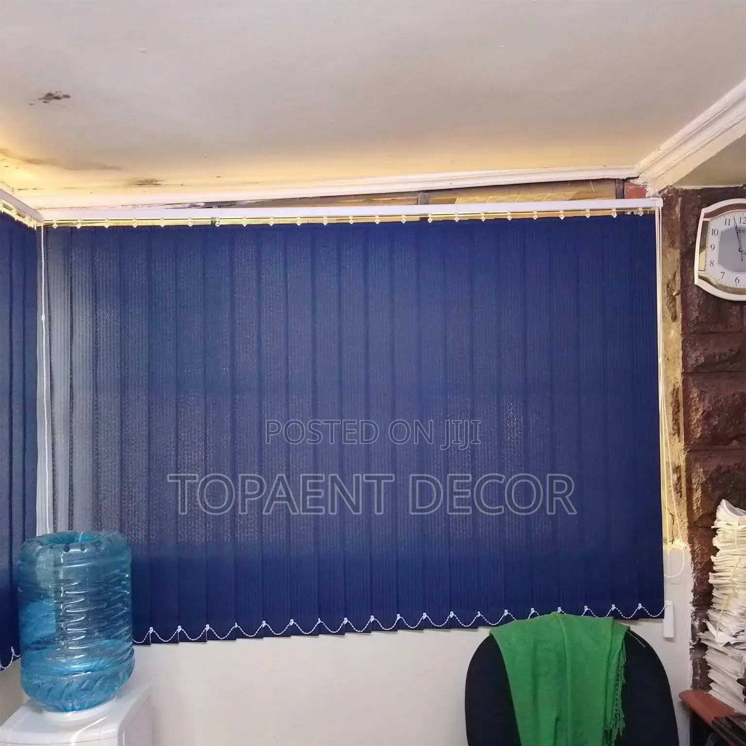 Premium Vertical Office Curtains Installation