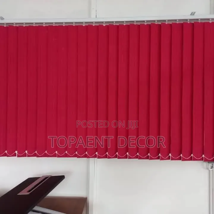 Premium Vertical Office Curtains Installation