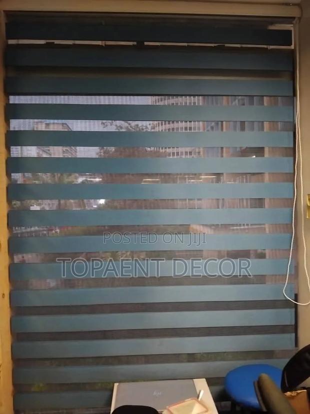 Short Kitchen Window Horizontal Roller Blinds - thumbnail 2