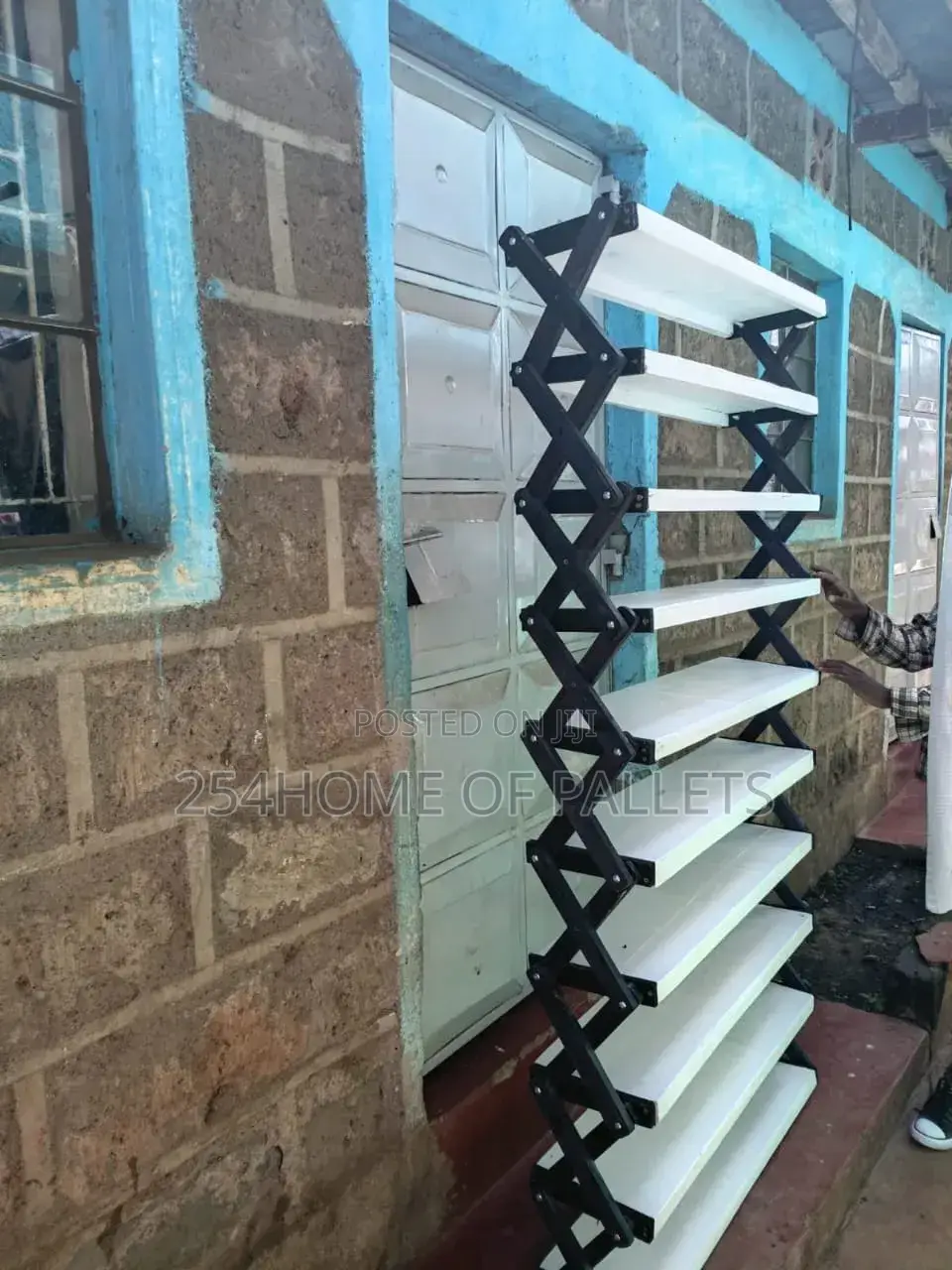120 Foldable Palet Shoe Rack