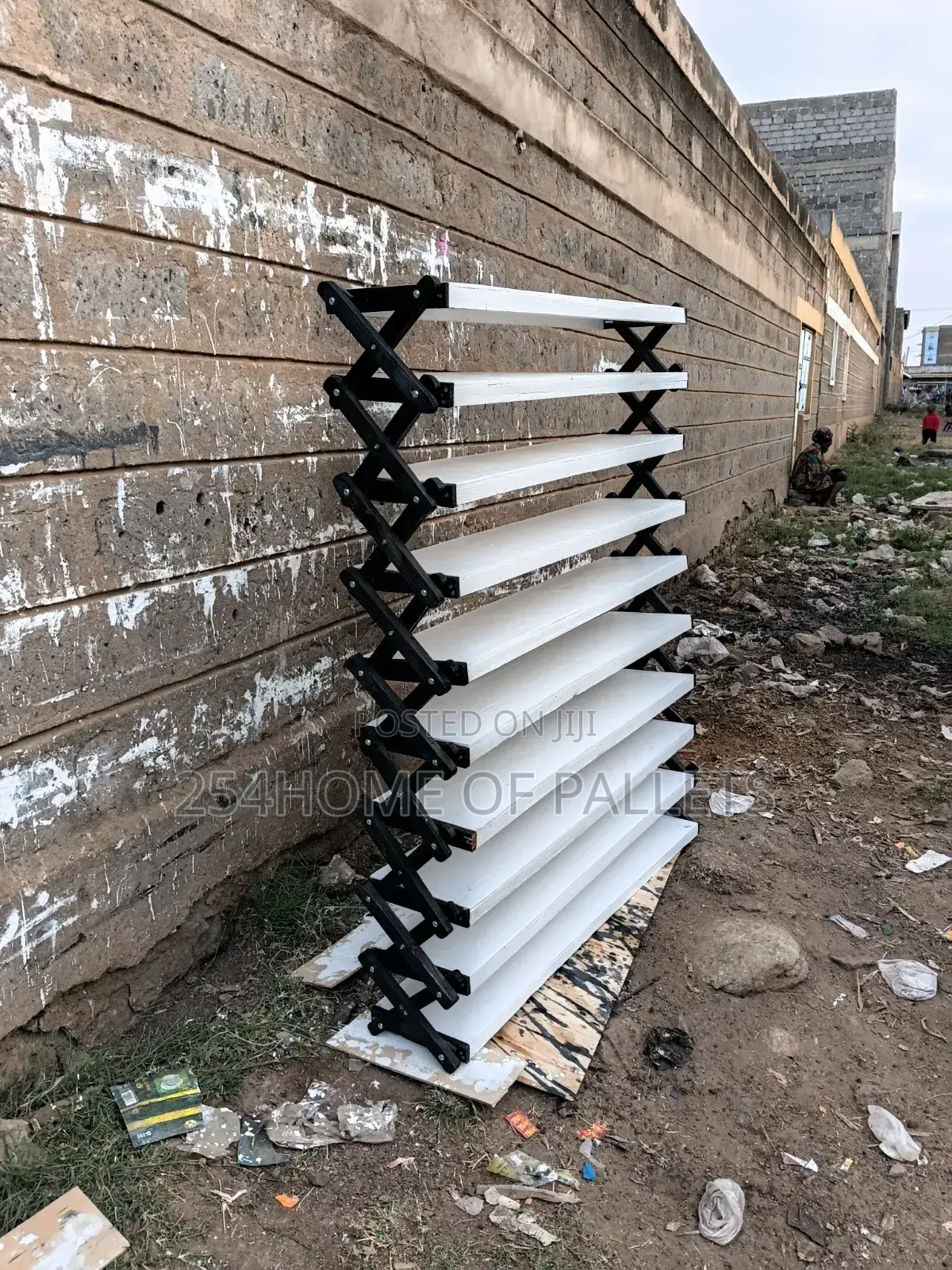 120 Foldable Palet Shoe Rack