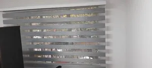 White Premium Horizontal Roller Window Blinds for Office Privacy