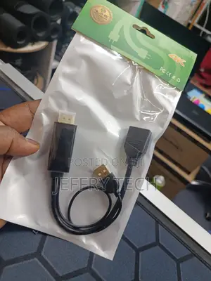 HDMI to DisplayPort Cable Adapter/Converter With USB Power, Male to Fe