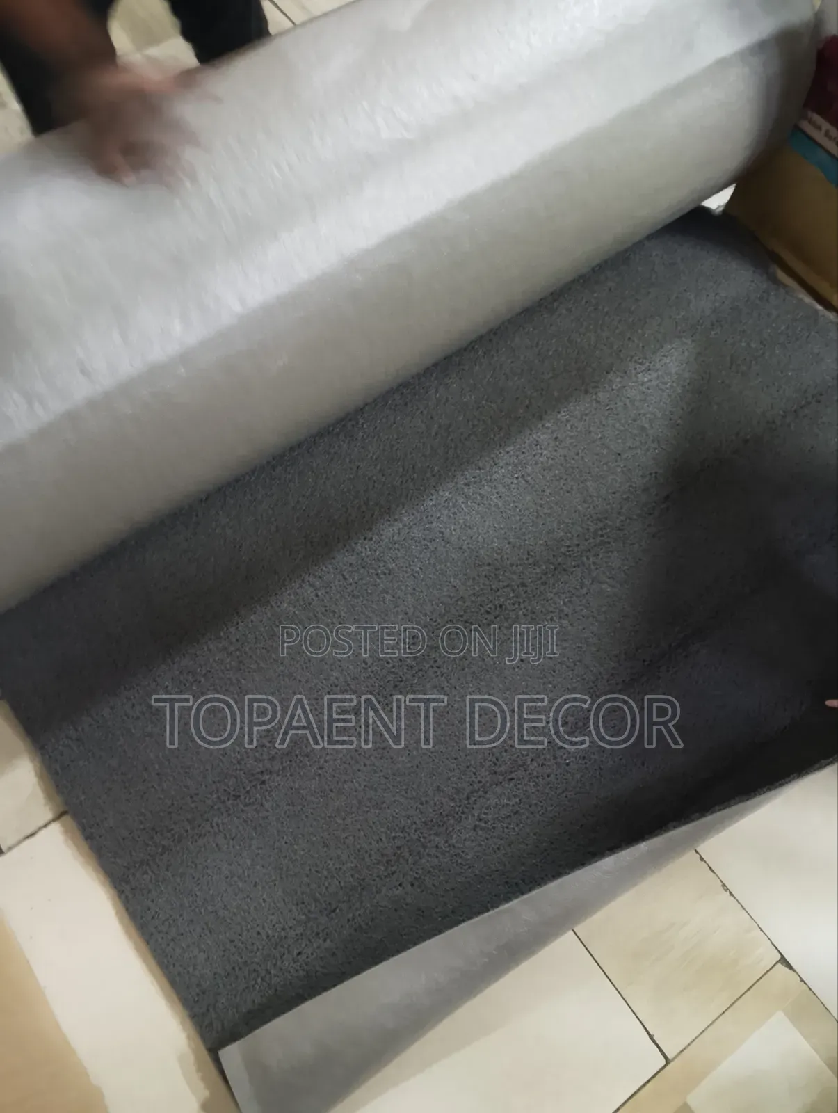 Soft PVC Antislip Rubber Mats Spaghetti Design Outdoor Rugs