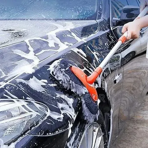 115cm Long Car Wash Twin Mop – Double Headed Microfiber Cleaning Brush