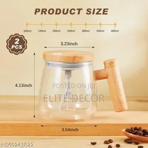400ml Automatic Self-Stirring Mixing Cup – Electric Coffee Mug