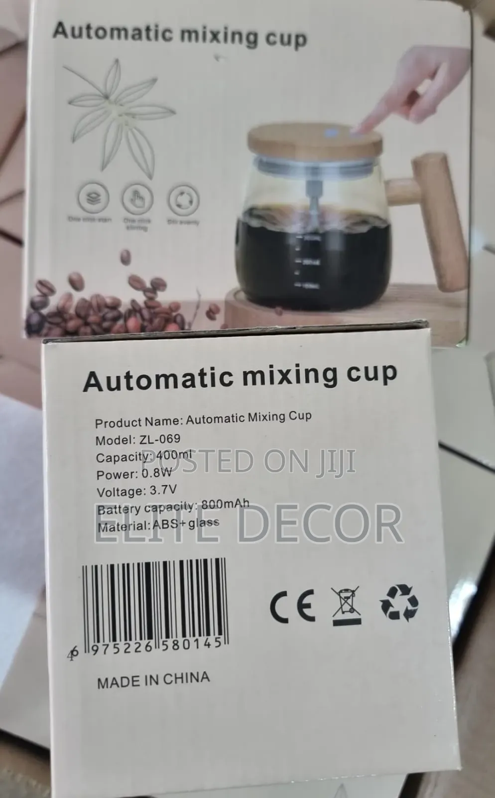 400ml Automatic Self-Stirring Mixing Cup – Electric Coffee Mug