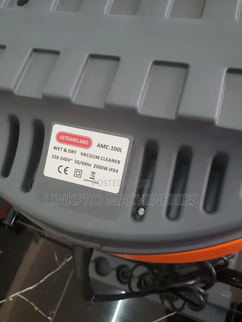 100 Litres AstraMilano Wet & Dry Vacuum Cleaner – AMC-100L
