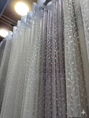 Plain White Sheers Curtain for Living Room Windows