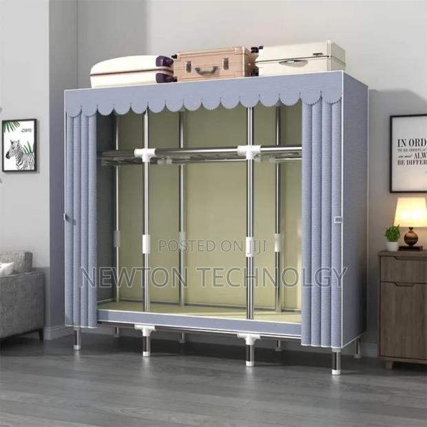 💚Heavy Duty Metallic Portable Wardrobe