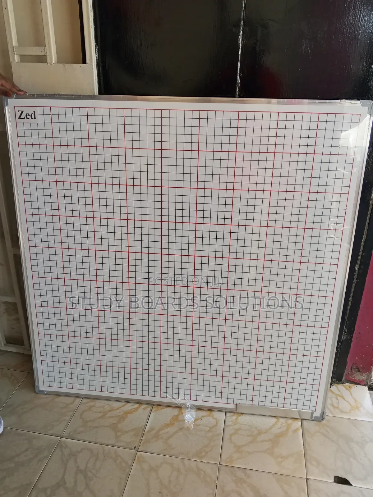 4ftx4ft Magnetic Dry Erase Graph Board
