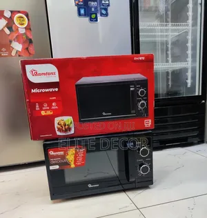 Ramtons RM672 20L Manual Microwave Oven Black
