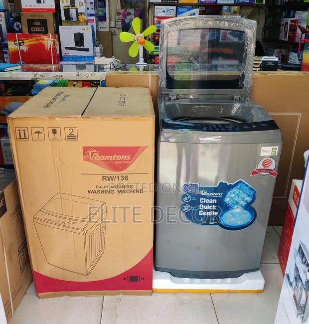 Ramtons 12Kg Top Load Fully Automatic Washing Machine – RW/136