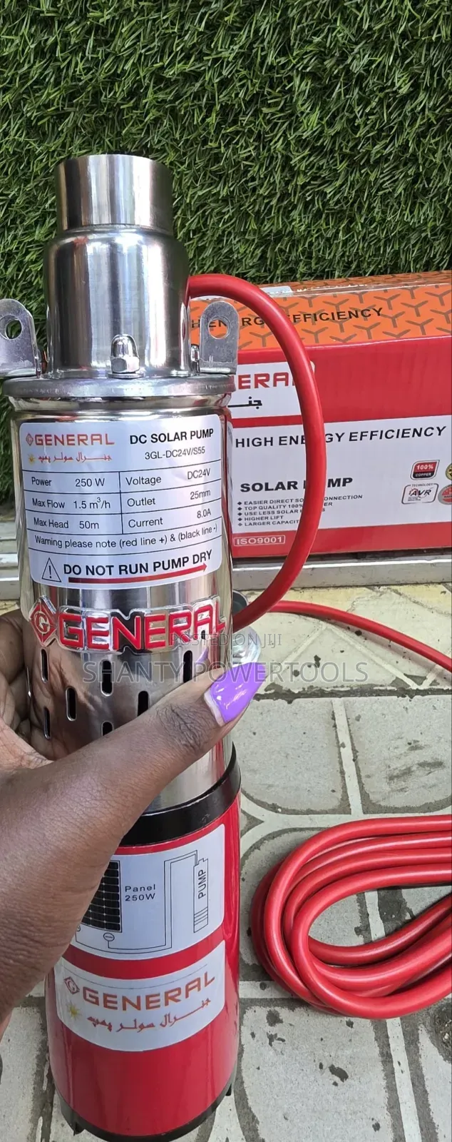 General  Dc Solar Pump 50head/250w