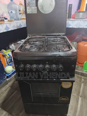 Von Cooker Von 60x55cm Offering 3 Gas Burners, 1 Electric Plate,oven