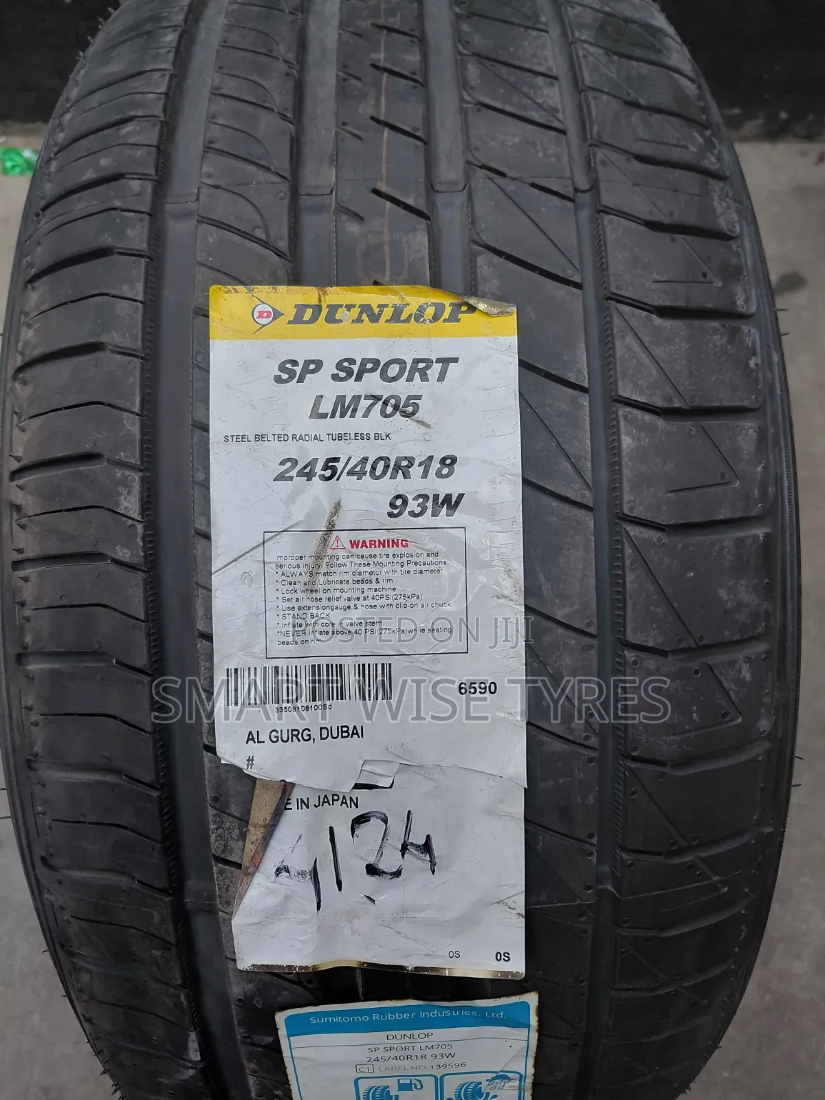 245/40r18 Dunlop Sp Sport