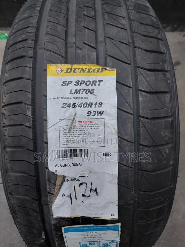 245/40r18 Dunlop Sp Sport