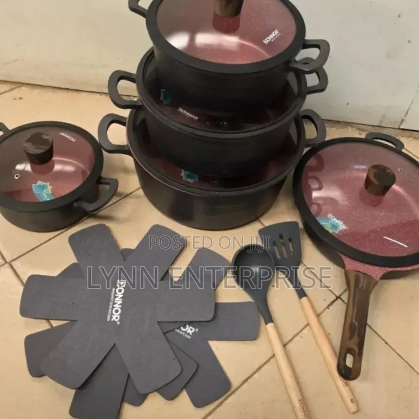 15 PCS WAVE Nonstick Set DONNOR Crystal Non Stick