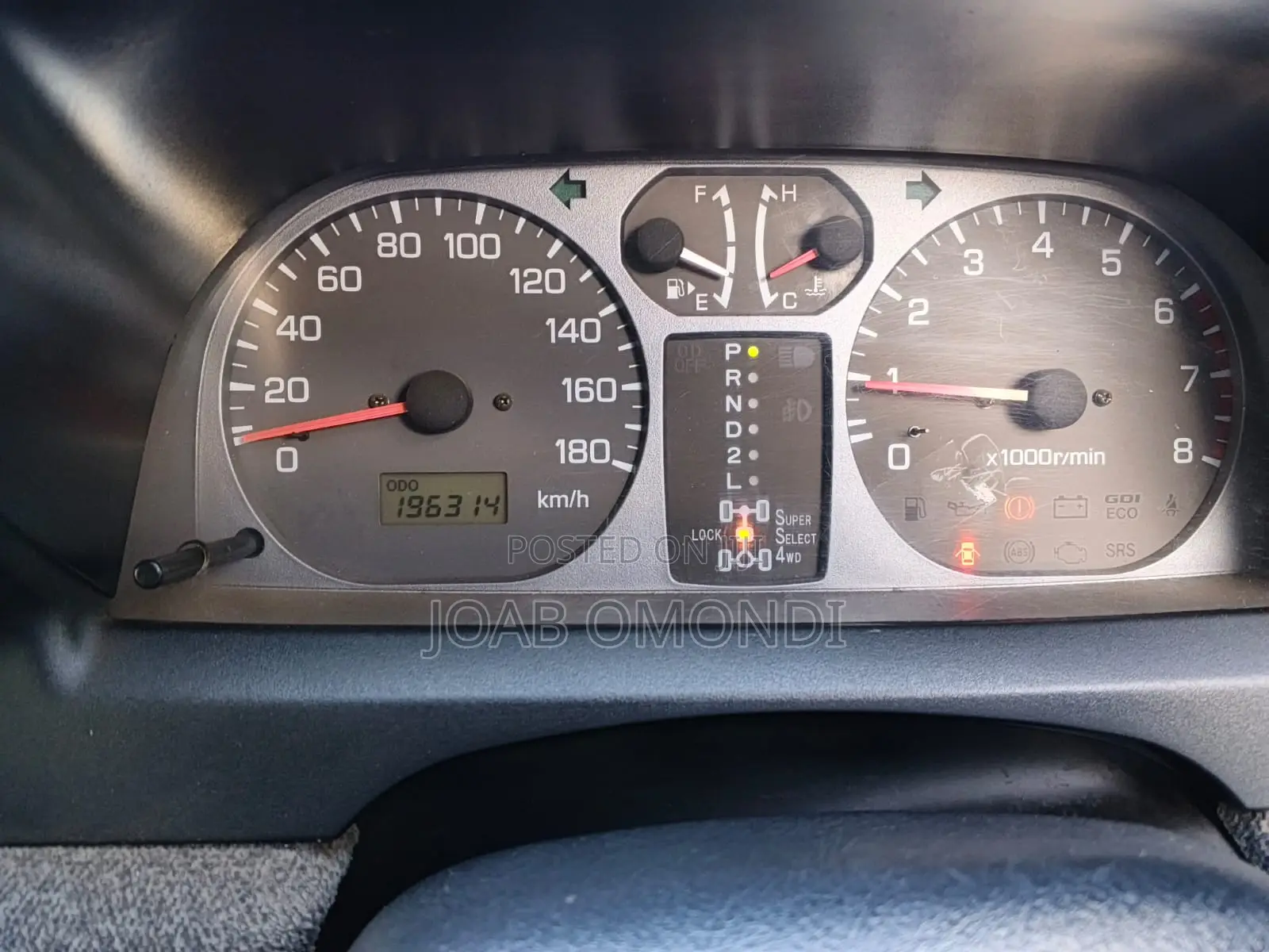Mitsubishi Pajero IO 2002 Black