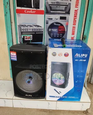 Ailipu 3511 Rechargeable 15-Inch Trolley Speaker Wireless Microphone