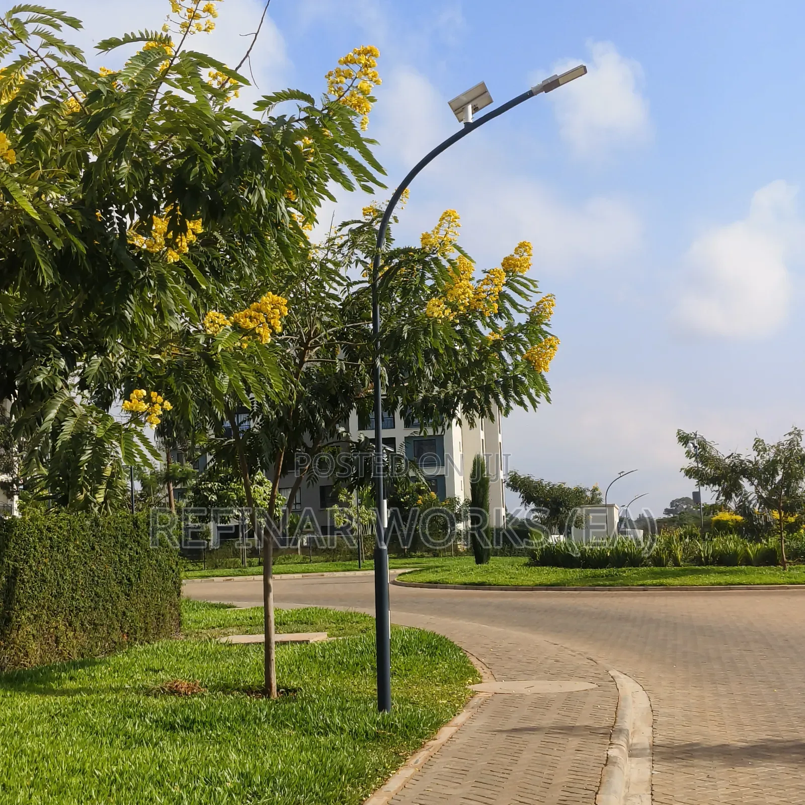 High Mast Street Lighting Poles