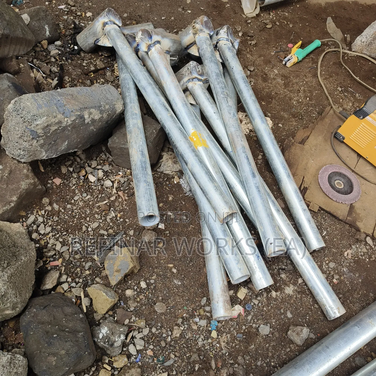 Street Pole and High Mast Pole Fabrication Services