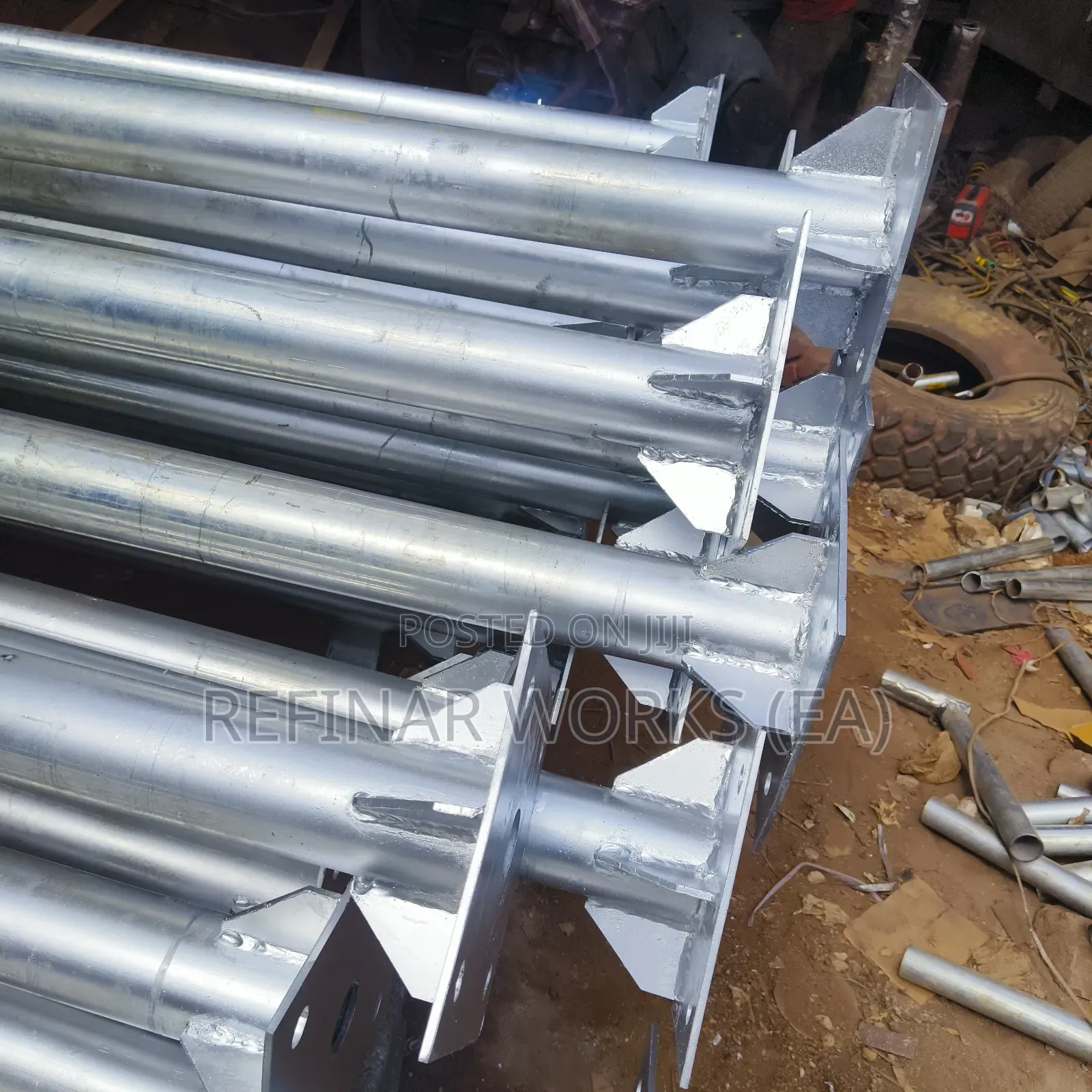 Street Pole and High Mast Pole Fabrication Services