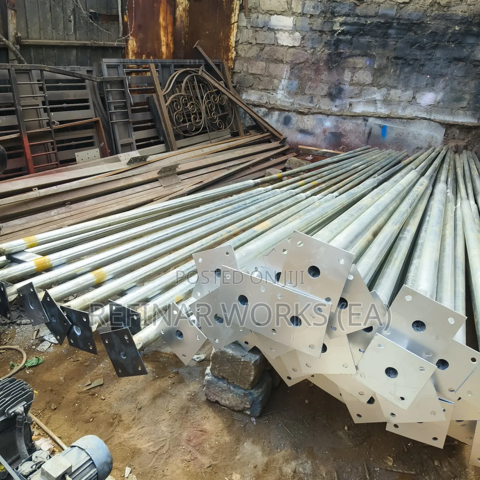 Street Pole and High Mast Pole Fabrication Services