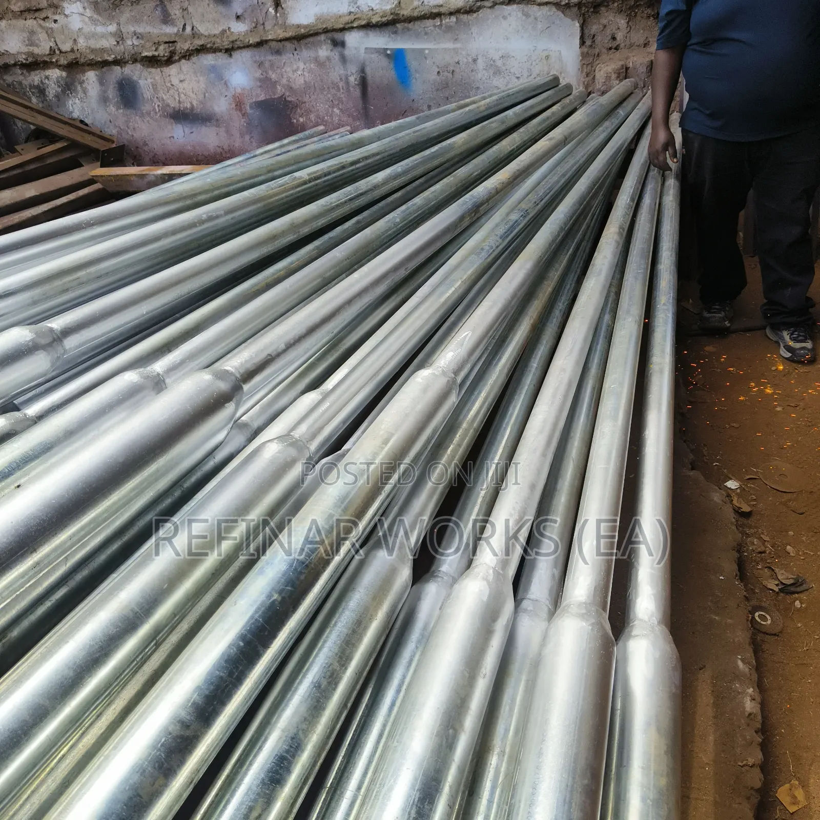 Street Pole and High Mast Pole Fabrication Services