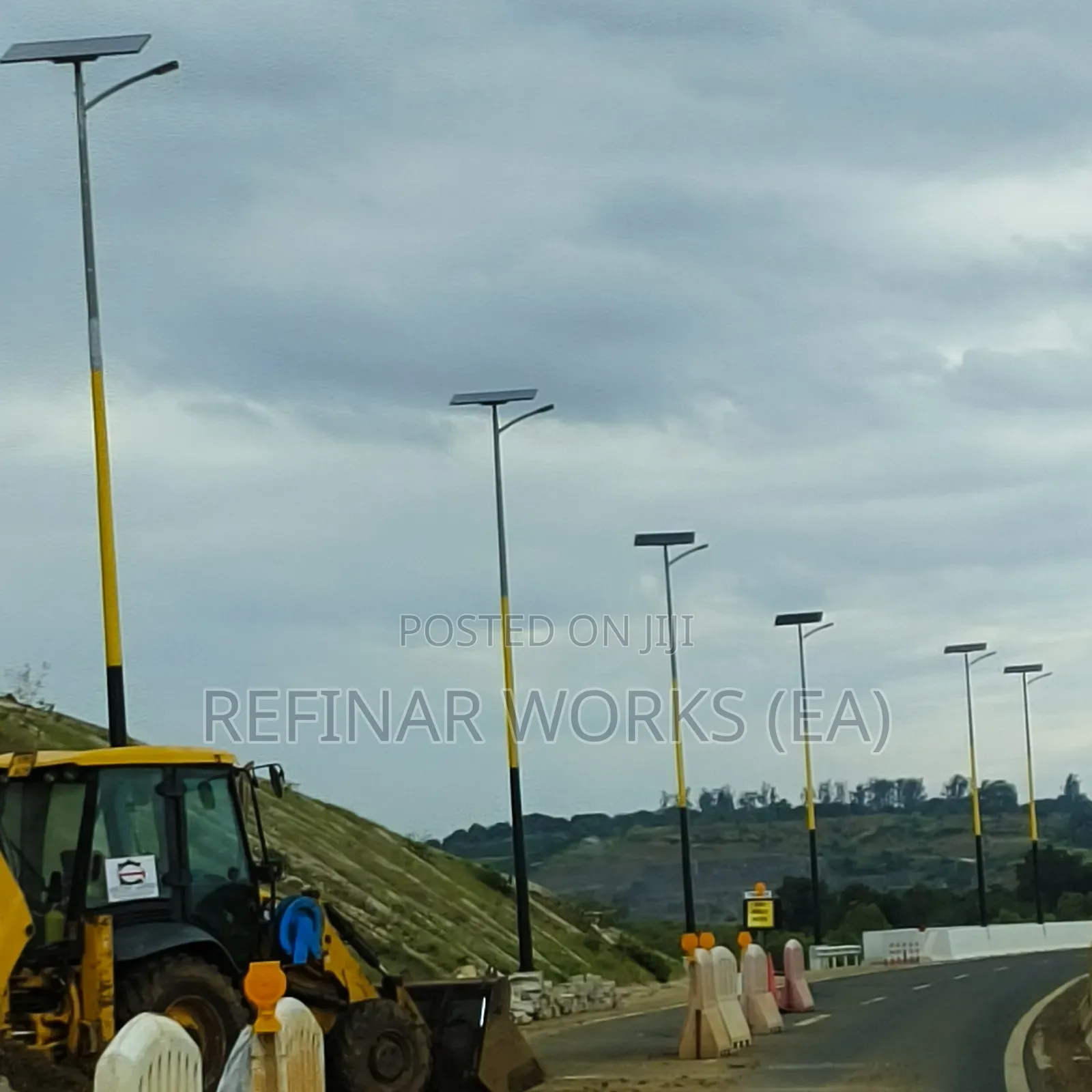 Street Pole and High Mast Pole Fabrication Services
