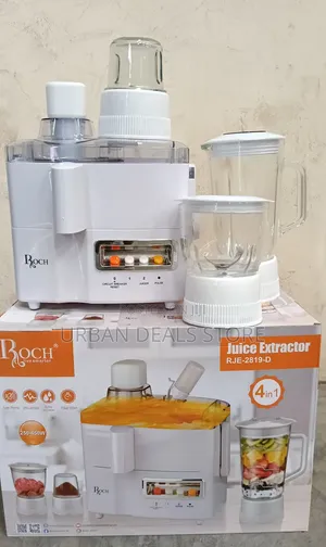 Roch 4-in-1 Juicer, Blender, Grinder & Food Processor