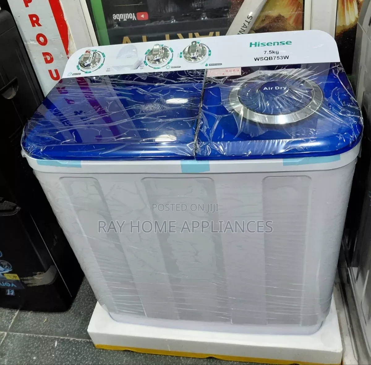 Hisense  7.5kgs Twin Tub Washing Machine